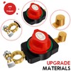 2PCS Battery Disconnect Switch Top Post, Battery Cut Off Switch