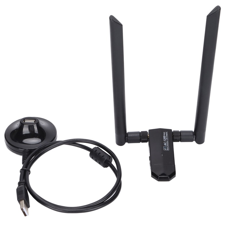 Wireless Network Card 1200Mbps Long Range Dual Band Wireless USB