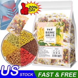 Unbranded Liver Tea Formula Chrysanthemum Cassia Seed Honeysuckle Detox Health Tea Bags - Only Towel x1 (No Tea)