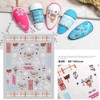 9 Sheets Christmas Nail Art Stickers 3D Winter Xmas Nail