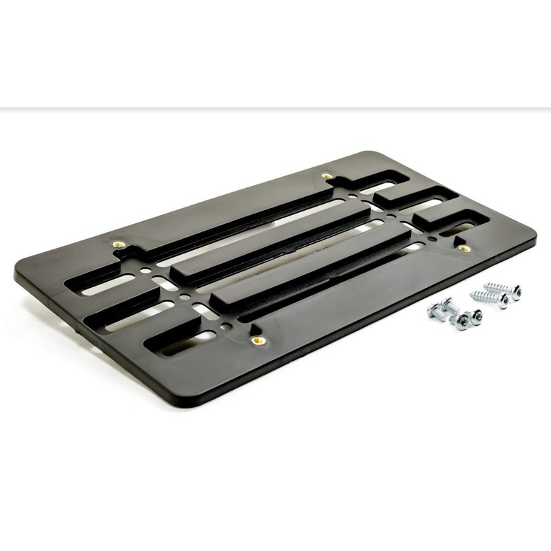 4 Front Bumper License Plate Tag Holder Mount Mounting Relocator