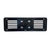 GammBC® Kennzeichenhalter für das Auto, Kunststoff, Polypropylen, sehr robust, universell,