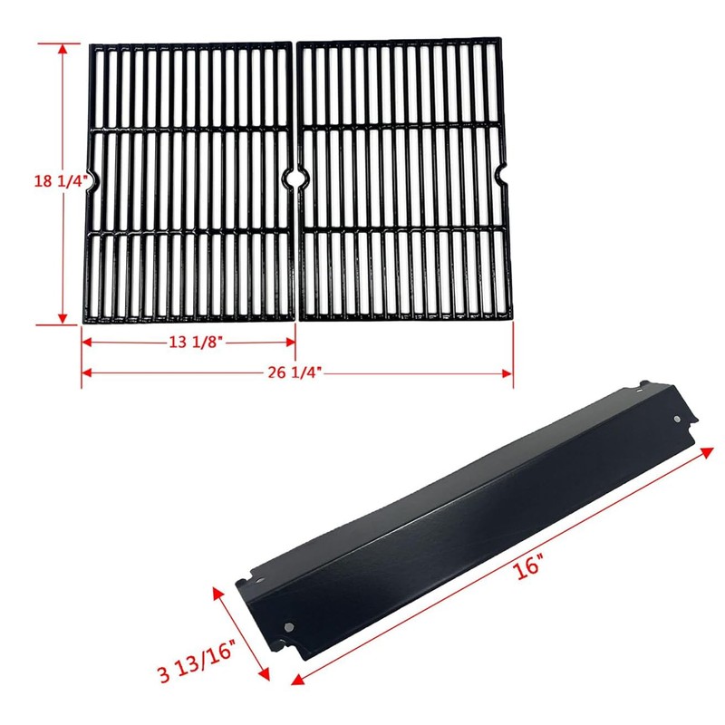 Direct store Parts Kit DG232 Replacement Heat Plates & Cooking
