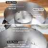 Moritz & Moritz Baking Frame Set, Round, Diameter 5-10 x