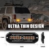 WINECO Green White led strobe lights for trucks, Emergency Strobe