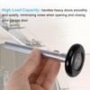 sourcing map 2pcs 1.8" Nylon Garage Door Rollers for 2"