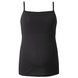 Wacoal Maternity MMT155 Women's Inner with Maternity Cup [Air Through Bra Top for Mom] [Pregnum and Postpartum Usage] Beautiful Bust Silhouette Easy but Not Easy to Slip Bra Cami, BL, M