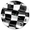 Sugar Vine Art 10.5" NASCAR Race Flag Clock - Large