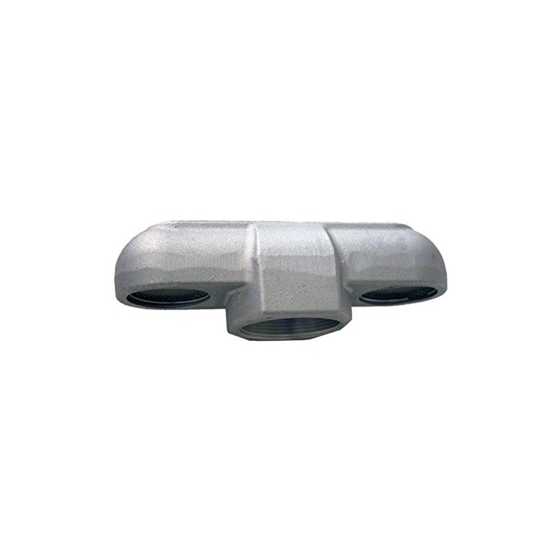 Morrison Bros. 155 Series Threaded Aluminum Double Outlet Vents 2