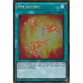 YU-GI-OH! - Rekindling (PGL2-EN053) - Premium Gold: Return of The Bling - 1st Edition - Gold Rare