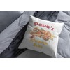 WarmherzIch Papas Schnarchecke Cushion Cover without Filling 45 cm Cotton
