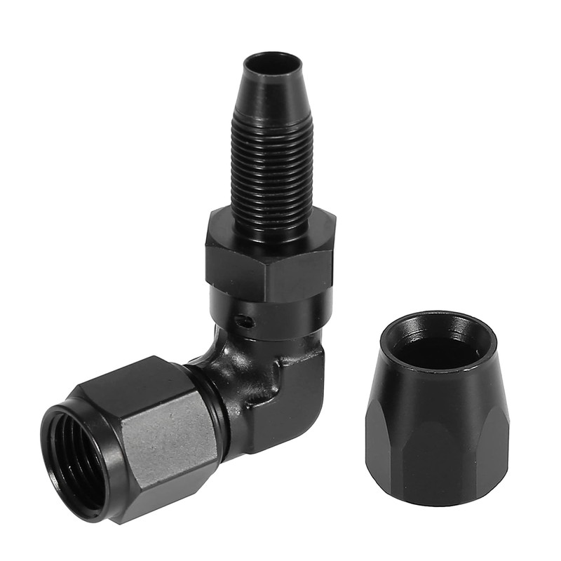 X AUTOHAUX AN6 90 Degree Swivel Coupler Fuel Line Car