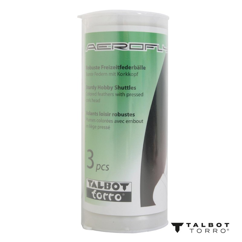 Talbot Torro Unisex Adult Aerofly 3-Piece Racket - Multi-Colour, Small