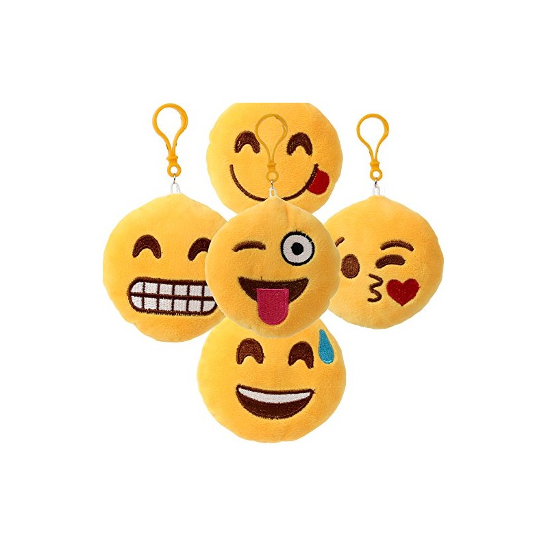 Key ring Emoji Emojicon 10 cm with key ring Joe