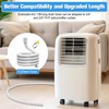 Flexible Drain Hose for Air Conditioning and Dehumidifier - 4m