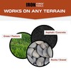 Iron Forge Tools Heavy Duty Swivel Knobby Casters Set of
