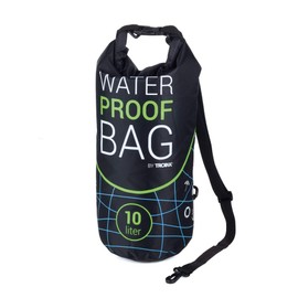 Troika Outdoor Bag for Water Sports, Fishing, Swimming, Hiking, Camping, Waterproof Bag, Black