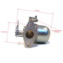 The ROP Shop | Carburetor Carb for EZGO Golf Cart '89-'93 TXT Marathon 23932-G1 Carb-018A 17564