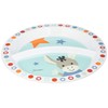 Sterntaler Emmi Donkey Baby Plate, Age 6 Months, Light Blue/Multi-Colour