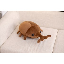 RONOSEN Beetle Plush Toy Pillow Doll Insect Stuffed Toy Children Girls Boys Baby (60CM, Brown)