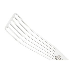 Mercer Culinary M18483 Praxis 6 x 3-Inch Fish Turner, Wood Handle, Stainless Steel, 38x10x3 cm, Silver