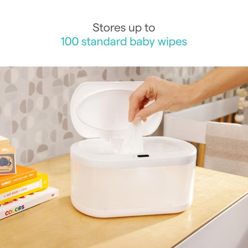 Munchkin Touch Free Baby Wipe Warmer with Nightlight & Motion