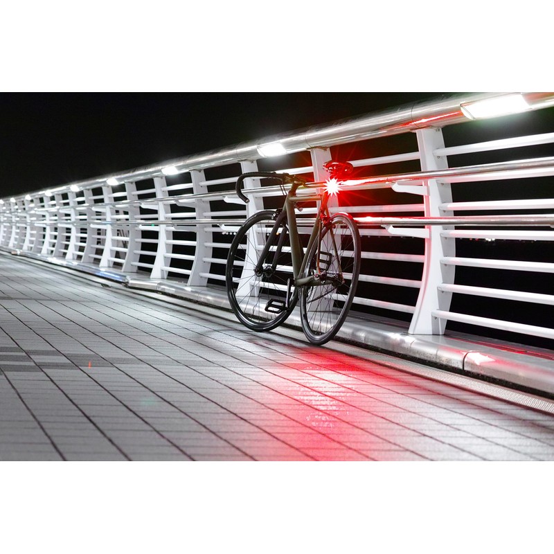 Crops Bicycle Brake Lamp Tail Light BL600MU | Vibration Sensor