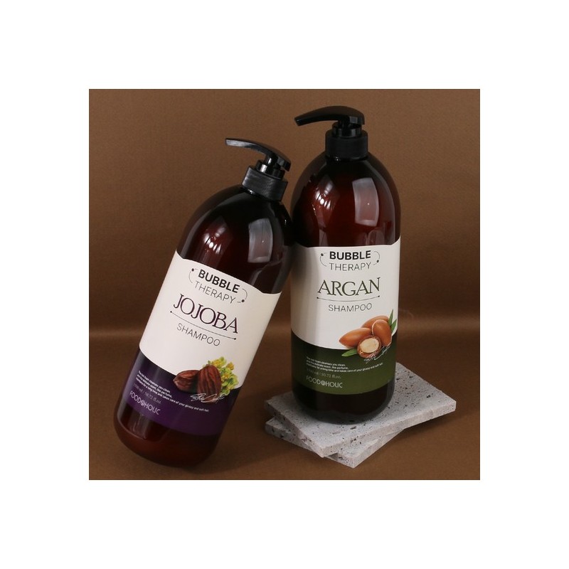 Food Aholic Bubble Therapy Jojoba Shampoo 1500ml/Large Size / 푸드어홀릭