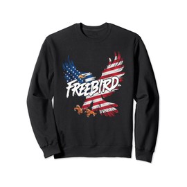 Patriotic Freebird Eagle 4th of July Independence Day Sweatshirt