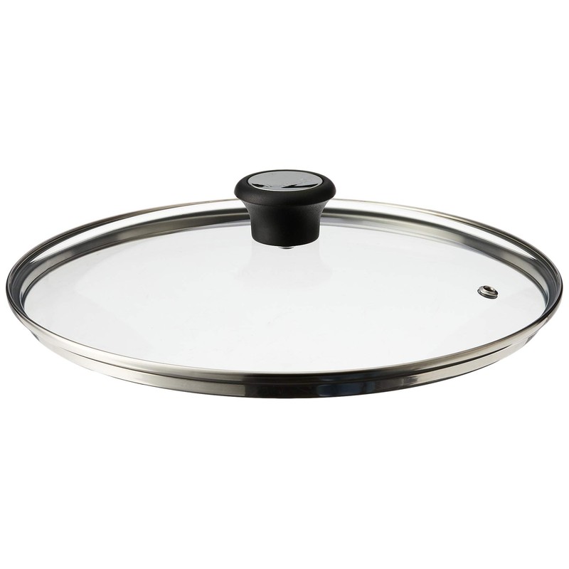Tefal 28097712 Compatible Glass Lid, Steam Vent, 28 cm -
