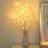 Vanthylit 3PK 30'' Lighted Birch Twig Branches with 60 LED