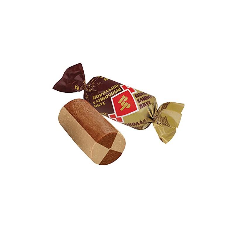Batonchik Rot Front Chocolate-Cream Taste 250g/8.8oz Imported Gourmet Russian Candy