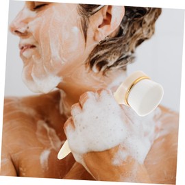 OATIPHO Gentle Face Brush for Deep Cleansing Soft Bristle Facial Scrubber for Pore Cleaning Lightweight and Portable Washing Brush for Home Travel Use