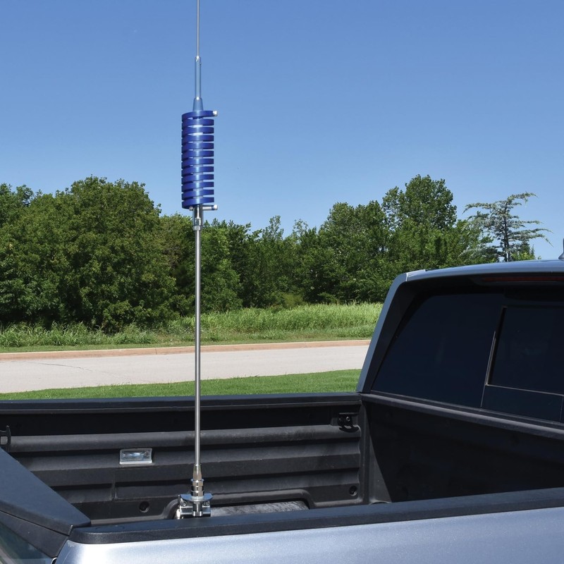 Browning BR-92-BL BR-92 68-in. 15,000-Watt Flat-Coil CB Antenna with 16-in.