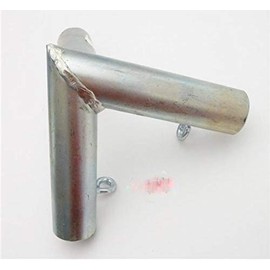 3 Way Corner Lean Too 1 3/8"" Canopy Fitting with Down Slope Slant Angle (FV3JSL) - Fits 1 3/8"" EMT Pipe or Chain Link Fencing Top Rail That has an Outer Diameter of 1 5/16"""