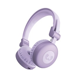 Fresh 'n Rebel Code Core Bluetooth Headphones On-Ear Wireless 30 Hours Playtime with Microphone and Voice Assistant, Volume Control and Play/Pause Buttons, Foldable (Dreamy Lilac 2)