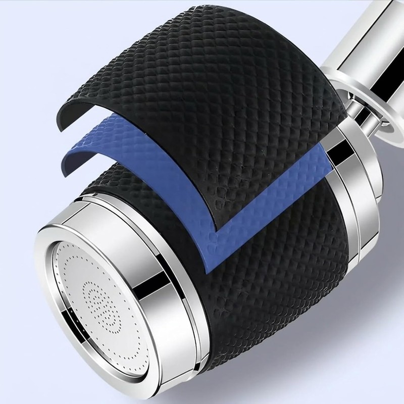 Grifo de filtro de cocina giratorio Booster a prueba de