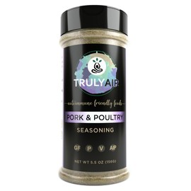 Truly AIP Spice Mix - Pork & Poultry Seasoning - Paleo, Keto, Whole 30 & Autoimmune Protocol Friendly - Great for Sausage, Chicken, Steak, Elk & Deer Burgers (All Purpose, 5.5 oz)