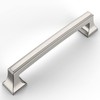 Amerdeco Brushed Nickel 20 Pack Cabinet Hardware, 5 Inch Center