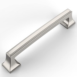 Amerdeco Brushed Nickel 20 Pack Cabinet Hardware, 5 Inch Center Pulls for Kitchen and Bathroom