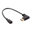 JSER Left Angled DP DisplayPort 90 Degree to Mini DP