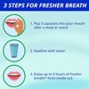 Fresher Breath From Inside-Out with Breath Freshening Capsules - Lasts