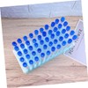 iplusmile 50pcs Plastic Test Tube Kit Lid Storage Tube Test