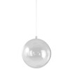Rayher 3906437 Plastic Ball, 2 Pieces, 10 cm Diameter, Crystal