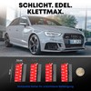 KLETTMAX Magnetic Number Plate Holder: Frameless, Weatherproof Holder for Aluminium,