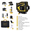INSPIRITECH Floor Laser Level Self Leveling,3x360 Horizontal Vertical Cross Line