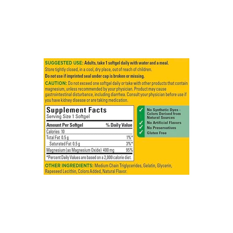Nature Made High Potency Magnesium 400 mg - 150 Liquid