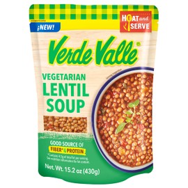 Verde Valle Vegetarian Lentil Soup 15.2 oz (Pack of 1)