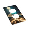 Beach Night Landscape Decorative Duplex Outlet Covers Light Switch Plates