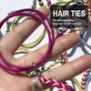Rip Tie Hair Ties for Women, 25" Elastic No Tangle